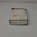 100% Blackout Shield Linen Blackout Curtains for Bedroom 102 Inches Long, Back Tab/Rod Pocket Living Room Drapes, Thermal Insulated Blackout Curtains 2 Panels Set, 50" W x 102" L,Cream