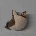 Flappy Bird Cat Toy for Indoor Cats, Simulated Chirping Flapping Wings Bird, Interactive Catnip Toys, Plush Kitten Exercise Toys (Brown Sparrow)