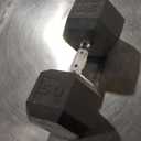 CAP Barbell Coated Hex Dumbbell Weight - Single | 50 lbs | Multiple Options
