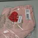 Women Cute Cardigan Sweater Kawaii Love Knitted Y2K Button Outerwear Pink XL
