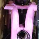 Urbanmax New Electric Scooter for Adults with Seat C1Pro, 18.6MPH & 25 Miles Range, 12" Pneumatic Tires, Dual Shock Absorbers, Dual Brakes, Removable Basket, UL2272 Certified  Pink