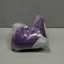 FUAMEY Dog Coat for Large Dogs,Waterproof Dog Winter Jacket with Harness Built in Puppy Cold Weather Coats Reflective Pet Vest with Zipper Warm Fleece Dogs Snowsuit Windproof Purple XXL (XXL(chest:35in))