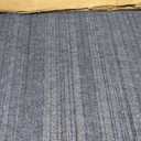 FOSS Peel and Stick First Impressions Barcode Rib O. Blue 24 in. x 24 in. Commercial Carpet Tile (15 Tiles/Case), (7SDMN5515PK)