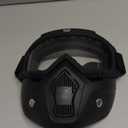 Motorcycle Face Mask Full Face,Dirt Bike Goggles Motocross, ATV, Offroad, Riding Racing Goggles for Men Women