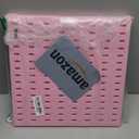 Wall-Mounted Pegboard Kit, 25.2" x 25.2" Organizer Panel  Large, Cost-Effective & Nail-Free Installation Pink