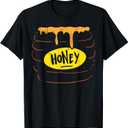 Honey Jar Pot Costume Funny Sweet Halloween Men Women Kids T-Shirt S