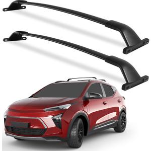Wonderdriver Roof Rack Cross Bars 220lb Fit for Chevy Chevrolet Bolt EUV 2022 2023 2024 2025 2026 Bolt EV, Heavy Duty Aluminum Crossbar Racks Rail Rooftop Carrier Canoe Kayak Bike Cargo Luggage Black