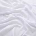 VACVELT White Chiffon Fabric by The Yard, 60 Inch Wide Chiffon Sheer Fabric Bolt Wedding Draping Fabric, Soft Chiffon Fabric for Wedding Arch Draping Backdrop, Party Decoration (Pre-Cut, 3 Yards)