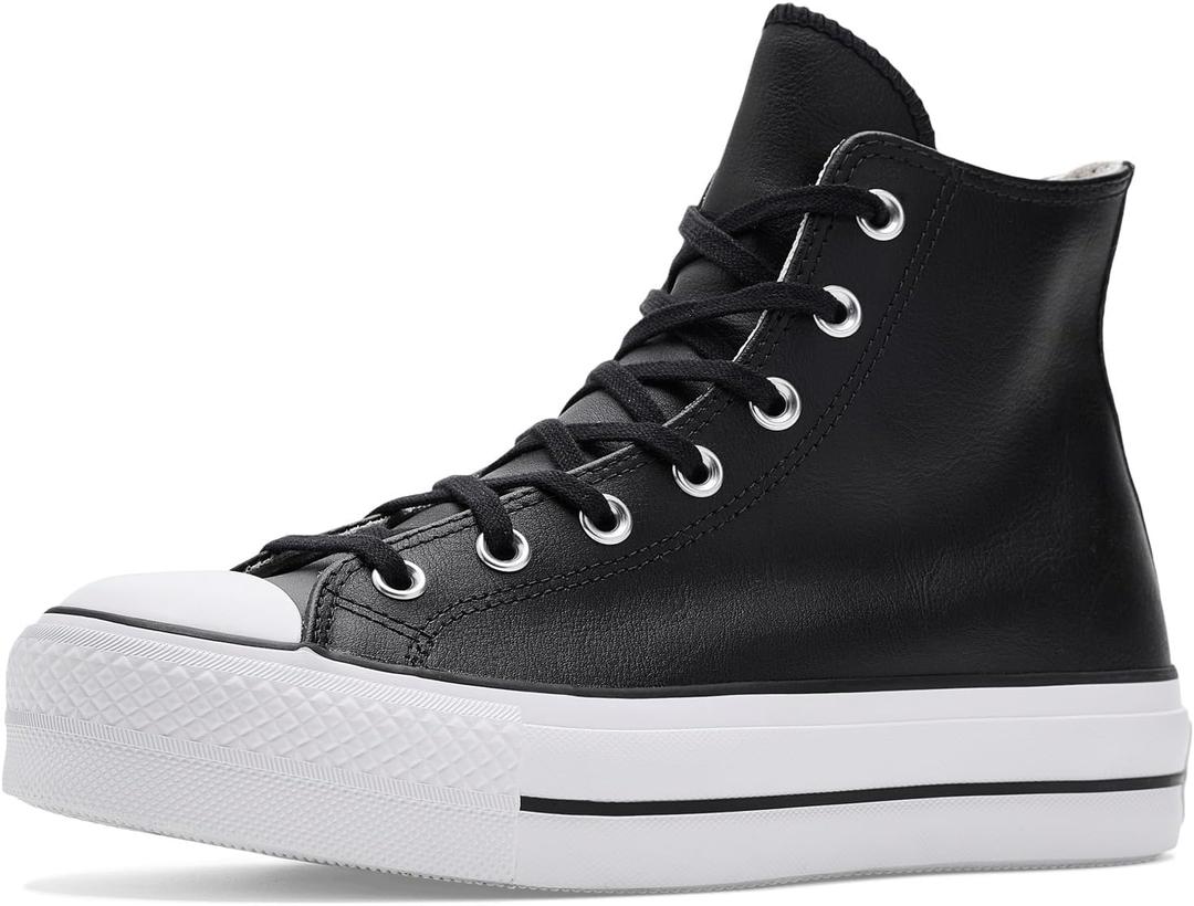 Converse Chuck Taylor All Star High-top Platform Leather Sneakers 7.5