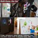 3D Printed Magnetic Frog Set of 3  Poseable Articulated Fridge Magnets with Magnet Feet for Refrigerator, Locker & Whiteboard; Cute Funny Home Office Kitchen Decor, Animal Magnets