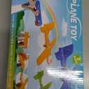 Fuwidvia 3 Pack Airplane Launcher Toys, 13.2'' LED Foam Glider Plane Toy for Boys, 2 Flight Modes Outdoor Flying Toys Birthday Gifts for Boys Girls 4 5 6 7 8 9 10 11 12 Year Old (Blue & Green & Orange)