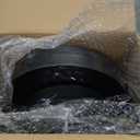 EI 150pcs Black Plastic Plates Frosted Plastic Plate,Premium Heavy Duty Black Plastic Plates,Black Disposable Plates with Plastic Silverware,10.25" Dinner Plates and 7.5" Dessert Plate New Year Party