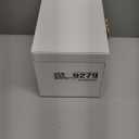 Enthralite Jewelry Box with Lock for Girls: Jewelry Organizer for Dresser - 3-Drawer Earrings Storage Girls Women Gift (White)