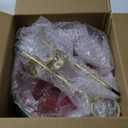 2pcs Large Christmas Bells for Decoration 8.3nch Rustic Vintage Christmas Decor Ball Christmas Tree Onaments Red Bells for Christmas Decorations