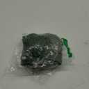 Blooming Jelly Women High Waisted Bikini Sets Tummy Control Swimsuits Color Block Two Piece Drawstring Bathing Suit (Medium, Green Mesh)