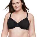 Olga Women's Plus-size Cloud 9 Minimizer Bra (36D, Rich Black)