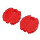 Kids Pedals Replacement, Children's Trike Parts, Easy Install Plastic Pedals for Kids with 3 Colors, Suitable for Regular Riding, Front Wheel Foot Pedals Accessory