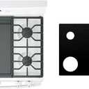 Custom Fit Reusable Burner Liner for General Electric GE Gas Range Stove Protect Your Stovetop with this Splatter Guard Cover  JGBS66REKSS