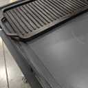 Lodge Chef Collection 19.5 x 10 Inch Cast Iron Reversible Grill/Griddle, Made in USA