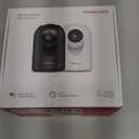 FOSCAM Home Security Camera R4S 4MP WiFi IP Camera,Wireless Baby Monitor with AI Human Detection Sound Detection 33ft Night Vision 2 Way Audio Camera Compatible with Alexa Black