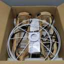 Table Lamps for Living Room End Table Set of 2 - Rustic Farmhouse Bedside Lamps for Bedroom Nightstand with Nightlight and USB A+C, 4 Bulbs Included (Button Switch - Wood)