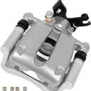 cciyu Rear Right Brake Caliper Assembly w/Bracket 18B5325 2012 2013 2014 2015 2016 For Buick For LaCrosse,2011 2012 2013 2014 2015 2016 2017 For Buick For Regal,2013 For Chevy For Malibu