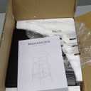 Bar Table, 2-Tier Round High Top Table, Pub Table, Home Bar Counter Height Tables, Bistro Tables, for Kitchen, Living Room, Meeting Room, Pub, Rustic Brown and Black BT03BR (Black)