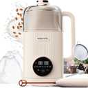 8 In 1 Nut Milk Maker Machine, Milk Stirrer, 35OZ Automatic Soy Milk Maker, Homemade Plant Based Milk, Almond Milk, Oat, With Delay Start, Hot/Cold non dairy beverages, Juice, Boil