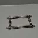 CRL Polished Nickel 8" Colonial Style Back-to-Back Pull Handle