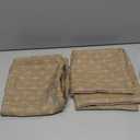 MIULEE Pack of 2 Decorative Burlap Linen Throw Pillow Covers Modern Farmhouse Pillowcase Rustic Woven Textured Cushion Cover for Sofa Couch Bed (18''x18'', Khaki)