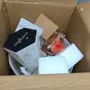 JONATHAN Y JYL6205A Xio 25.5" Alabaster LED Table Lamp Contemporary Transitional Bedside Desk Nightstand Lamp for Bedroom Living Room Office College Bookcase LED Bulb Included, White