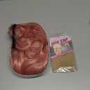 LANICE Short Bob Pink Wigs with Bangs for Women Loose Wavy Hair Shoulder Length Wigs Synthetic Colorful Wigs for Cosplay Daily PartyUse(Pink, 12inch)