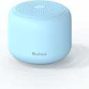 Bobtot Portable Bluetooth Speakers with Strap Easy to Carry, Wireless IPX5 Waterproof Mini Speaker with Loud Stereo Sound, 20 Hours Playtime, Rechargeable Battery, Built-in Microphone, Blue