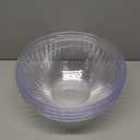 150 oz Clear Plastic Serving Bowls (5 Pack) Disposable Candy Dishes, Buffet Containers for Chips, Popcorn Snacks, Mints, Salad Bar, Punch, Snack Bowl Parties, Office Desk, Bridal Shower Party Supplies