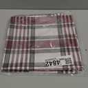 CARRIE HOME Red Christmas Buffalo Plaid Pillow Covers 22x22 Set of 2 Farmhouse Plaid Decorative Throw Pillow Covers 22 x 22 for Living Room Couch Sofa