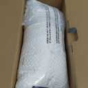 Osteo Cervical Pillow for Neck Pain Relief, Hollow Design Odorless Memory Foam Pillows with Cooling Case, Adjustable Orthopedic Bed Pillow for Sleeping, Support for Side Back Sleepers (Queen(25.5*16.5*5.2/4.1 inches), White)