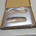 Gear Shift Panel Cover Trim for Honda Pilot 2016-2022/ Ridgeline 2020-2023/ Passport 2019-2023, ABS Automotive Center Consoles Cup Holder Cover Protector Sticker Accessories (Silver)