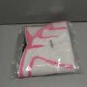 Pink Halloween Bath Mat, Ghost Bathroom Rug Non-Slip Floor Bathmat for Shower Tub, Soft Absorbent Plush Rug for Kitchen Bedroom, Halloween Gothic Home Decoration (Pink)