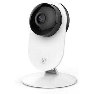 YI Technology 87025 1080p Home Camera Wireless IP Security Surveillance System (US Edition) White