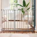 Regalo Safety 29"-49" Extra Wide Baby Gate, Bottom of Stairs & Doorways