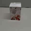 GlowVibe Christmas Lights 70 Counts Red and White Globe String Lights with Pearlized Glass 120V ETL Certified Indoor Outdoor Use for Holiday Party Thanksgiving Yard Xmas Tree