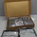 OPNICE Desk Organizer and Accessories, 2-Tier Computer Monitor Stand Riser with Drawer and 2 Pen Holders, Laptop Stand, Office Desk Accessories for Office Supplies, Black (Black 1-Pack)