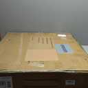 Side Table, Solid Wood Square End Table with Storage Shelf, 2-Tier Coffee Table for Living Room, Rubber Wood Small Sofa Table, Nightstand 23.62 H x 23.62 W x 23.62 D Inches (Walnut)