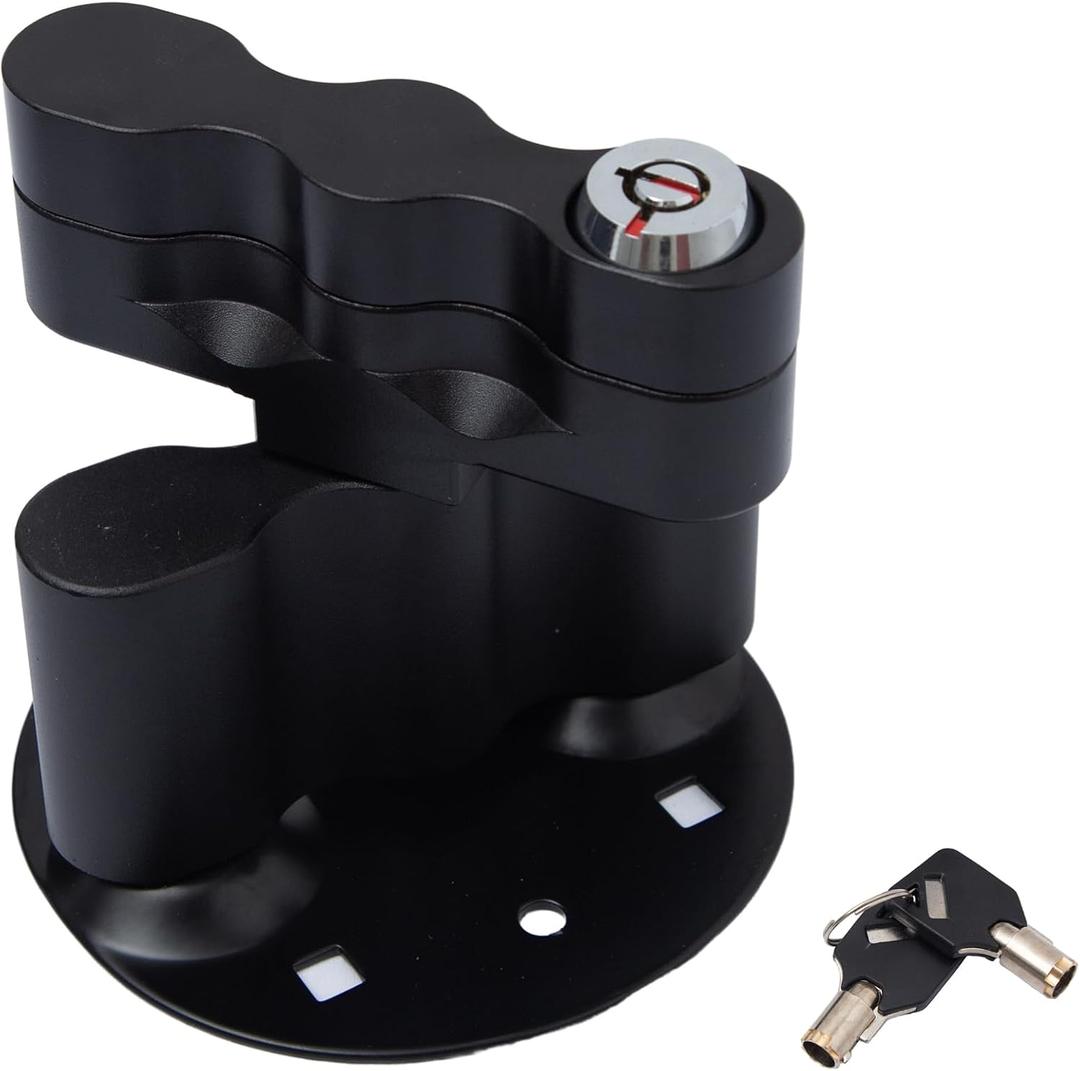 RX-LOX-PM Pack Mount Lock 1 Pack with Same Keys - Fits Rotopax Locking Mount Compatible - with Rotopax Standard Water Container, Gasoline Pack, Storage Box,Fuel Pack - Single Key Convenience