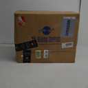 VMS Raised Toilet Seat with Removable Handles & Locking Seat | Adds 5" to Toilet Seat Height | Ergonomic Contour Design & Detachable, Padded Arms for Safety & Comfort for Seniors and Medical Home Care