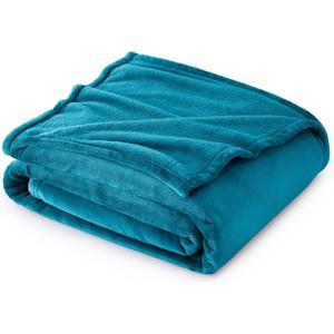 Bedsure GentleSoft Fleece Throw Blanket Teal - 300GSM Blankets for Couch, Sofa, Bed, Soft Lightweight Plush Cozy Throws for Toddlers, 50x60 inches