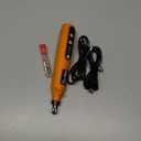 Cordless Rotary Tool Kit, 3.7V 2.0Ah Rechargeable Battery, 18000RPM 5-Speed Multi Power Carving Tools, 31Pcs Accessories, Engraving, Sanding, Grinding, Polishing, Carving, Etching, DIY-Orange (Orange With Light)