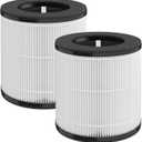 D09 Replacement Filter Compatible with Tailulu D09 Purifier, 3-in-1 Filtration Filter2-Pack
