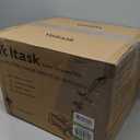 VOLTASK Cordless Snow Shovel with Wheels, 48V | 16-Inch | 4-Ah Brushless Cordless Snow Blower, Battery Snow Blower with Directional Plate & LED Lights (2 * 24V Battery & Dual Quick Charger Included)