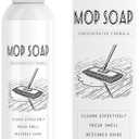 4 x Mop Soap for Floor Cleaning, 120ml Scented Mop Cleaner Soap, Scented Mop Soap Household Supplies Cleaner for Home, Kitchen, Floor